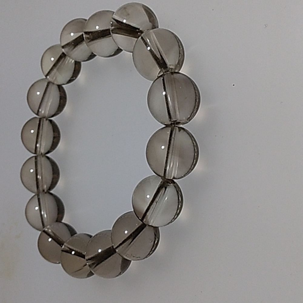 NWT Smokey Quarz Stretch Bracelet